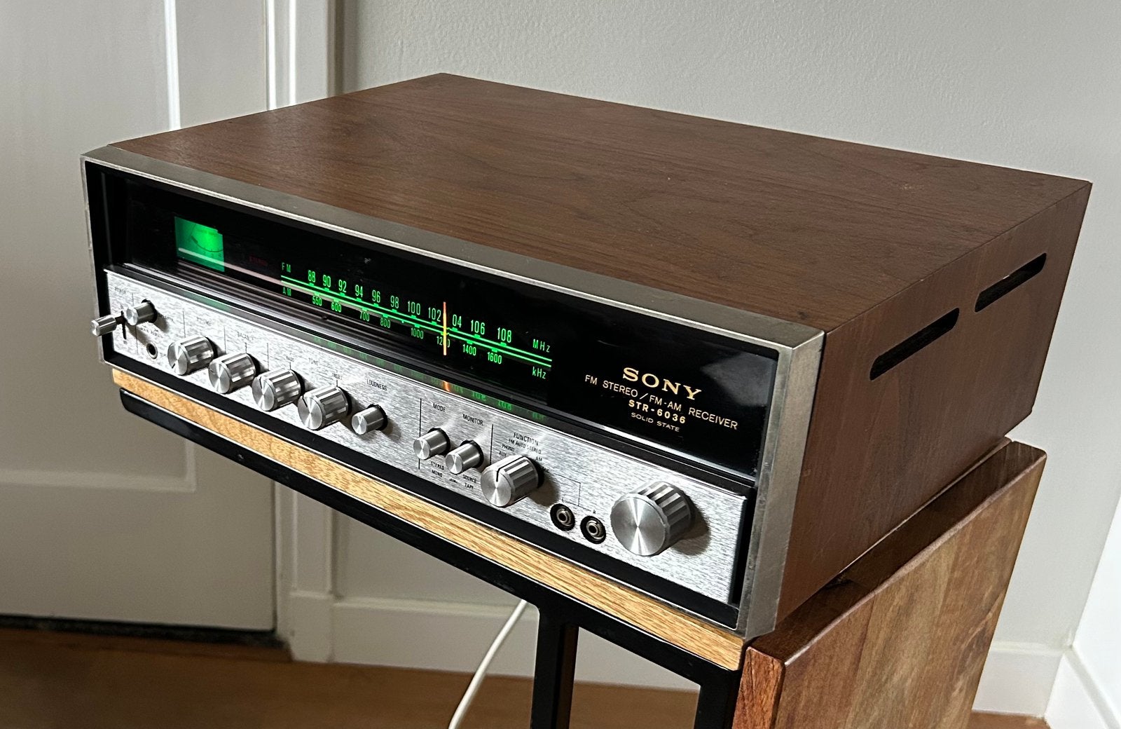 SONY STR-6036 Vintage Receiver | Serviced, Gebruikt, Ophalen of Verzenden, Sony, Sony