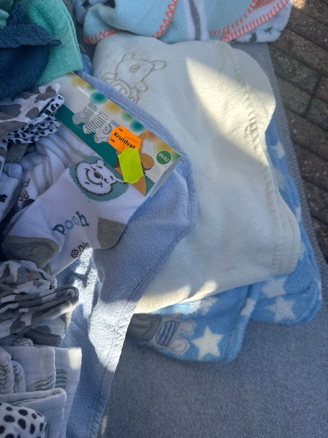 Compleet babypakket – aankleedkussen, dekens & slaapzak, Ophalen, Nieuw