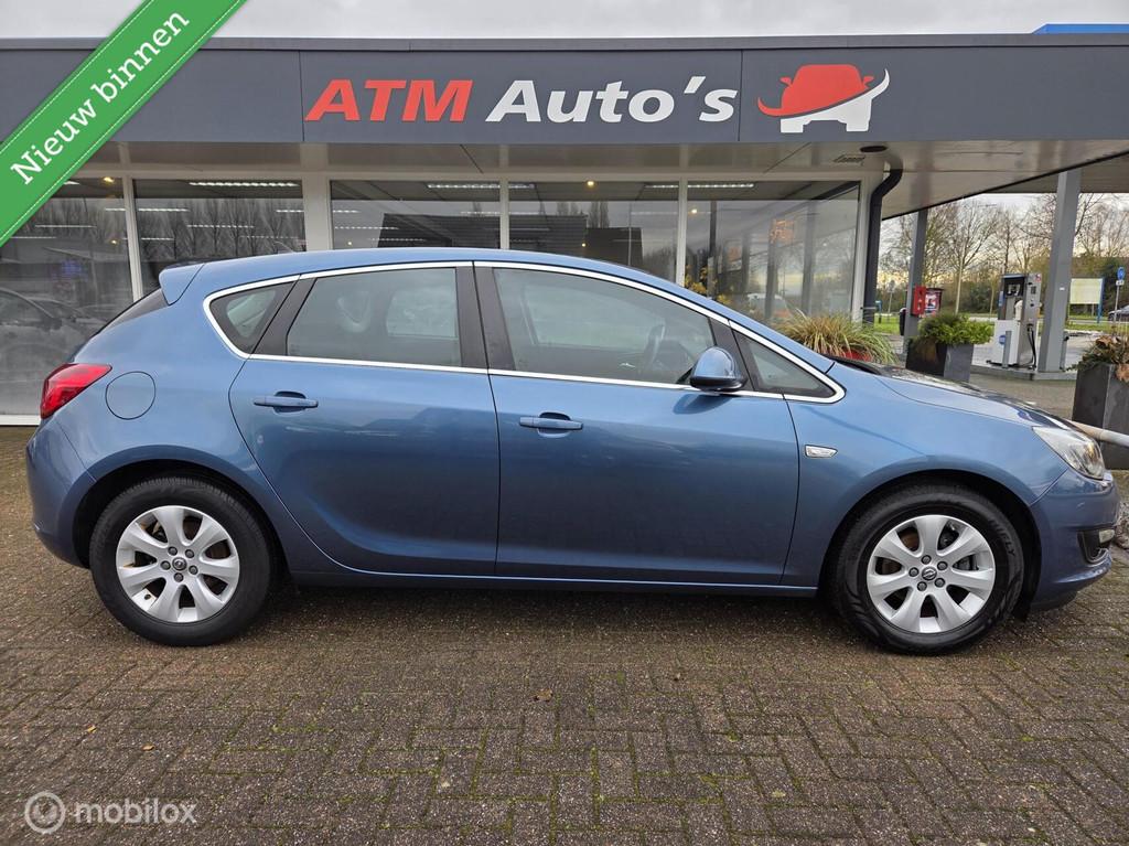 Opel Astra 1.4 Turbo Sport + Airco Cruise LMV PDC APK 6-2026, Auto's, Voorwielaandrijving, Gebruikt, Blauw, Origineel Nederlands