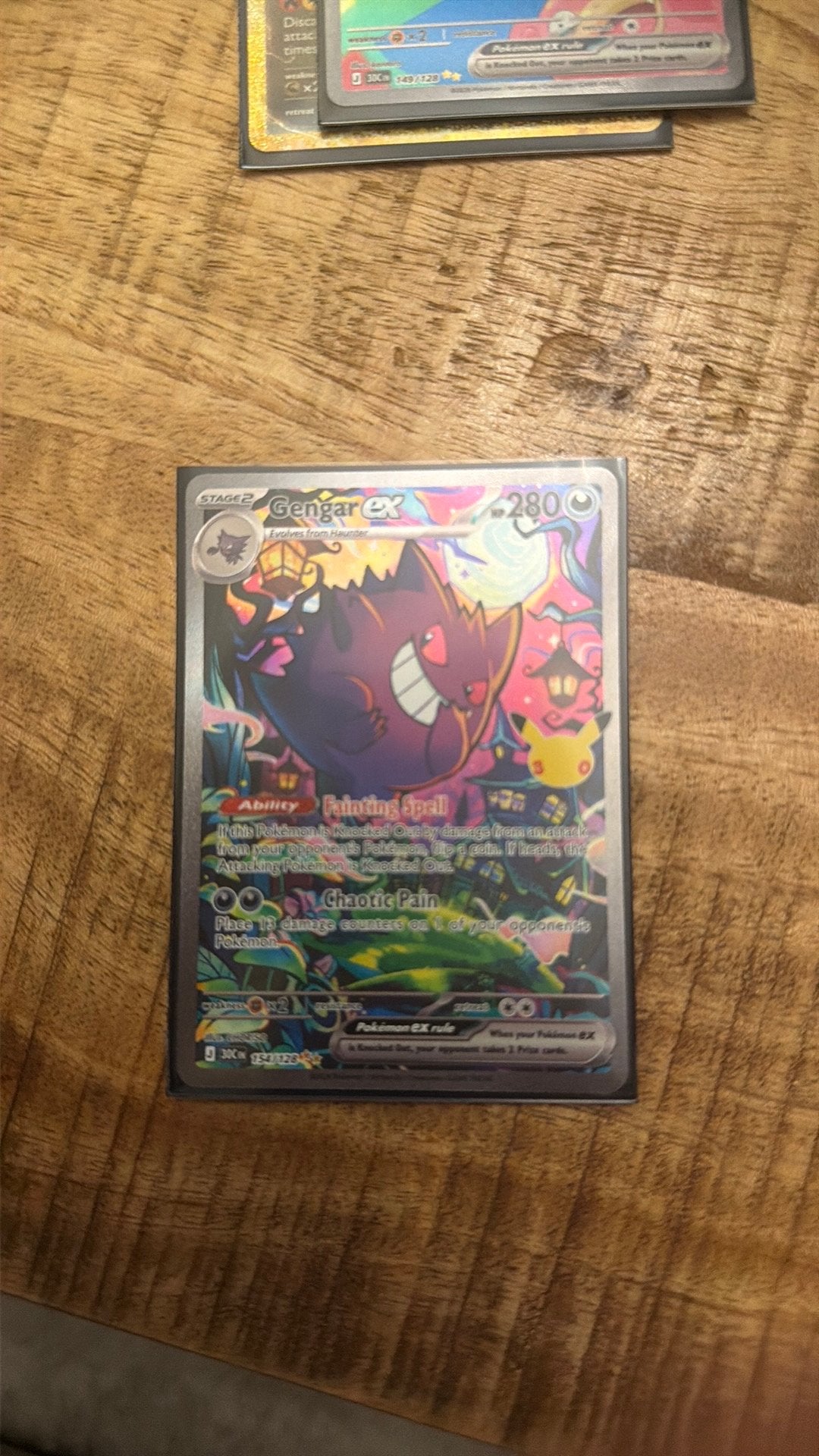 Gengar EX 30th celebration, Ophalen of Verzenden, Zo goed als nieuw