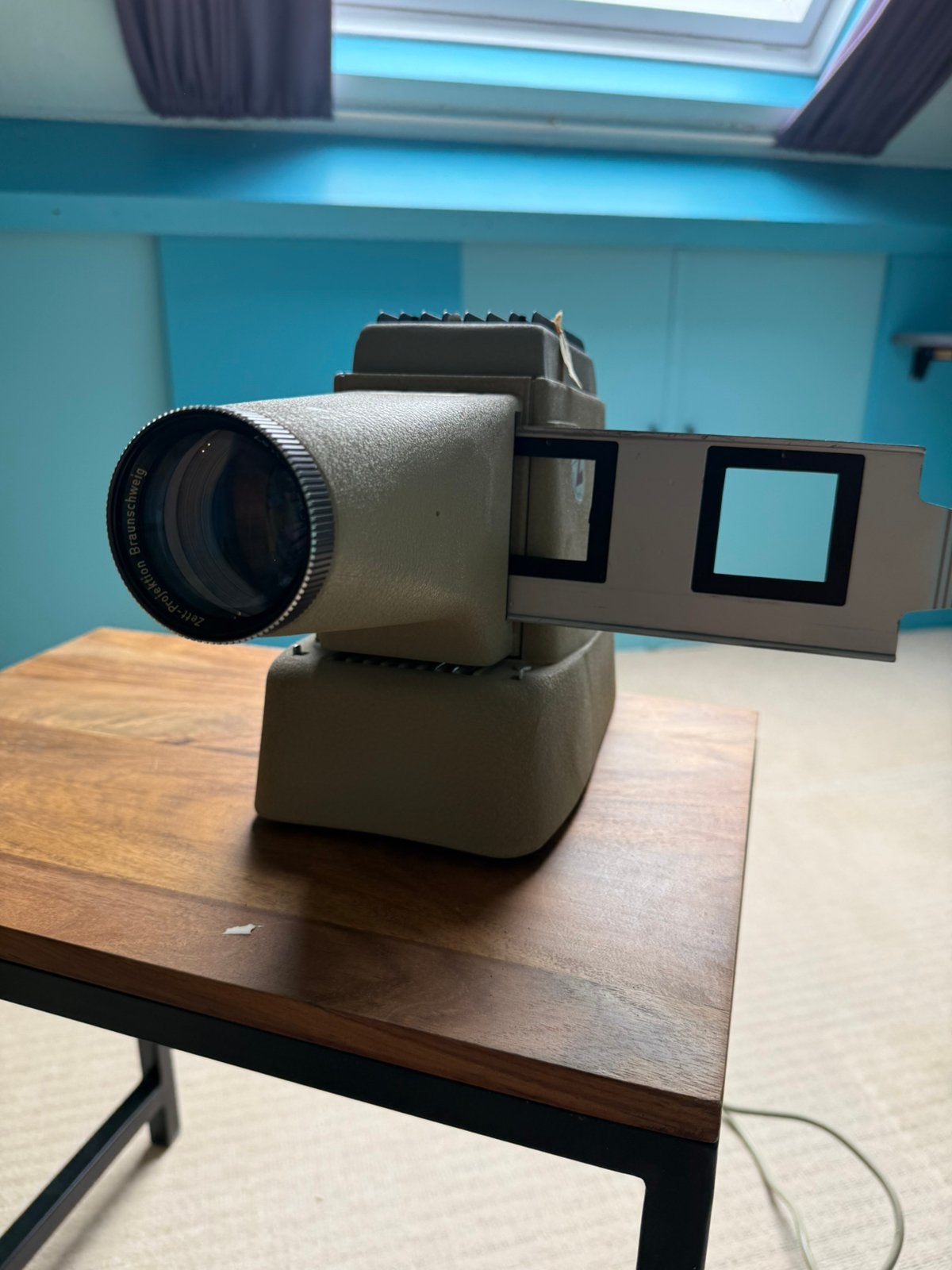 Diaprojector, Audio, Tv en Foto, Ophalen, Zo goed als nieuw