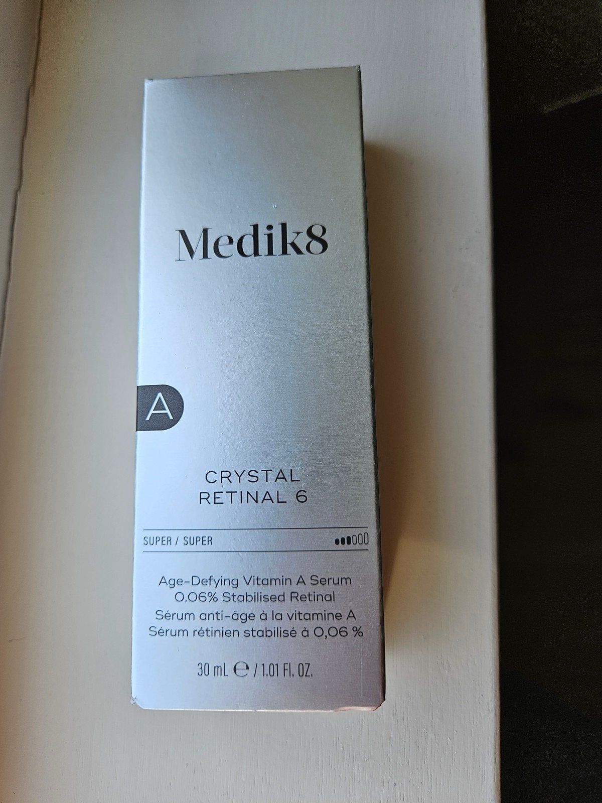 Medik8 Crystal Retinal 6 Cream - Anti-aging serum, Ophalen of Verzenden, Nieuw, Gehele gezicht