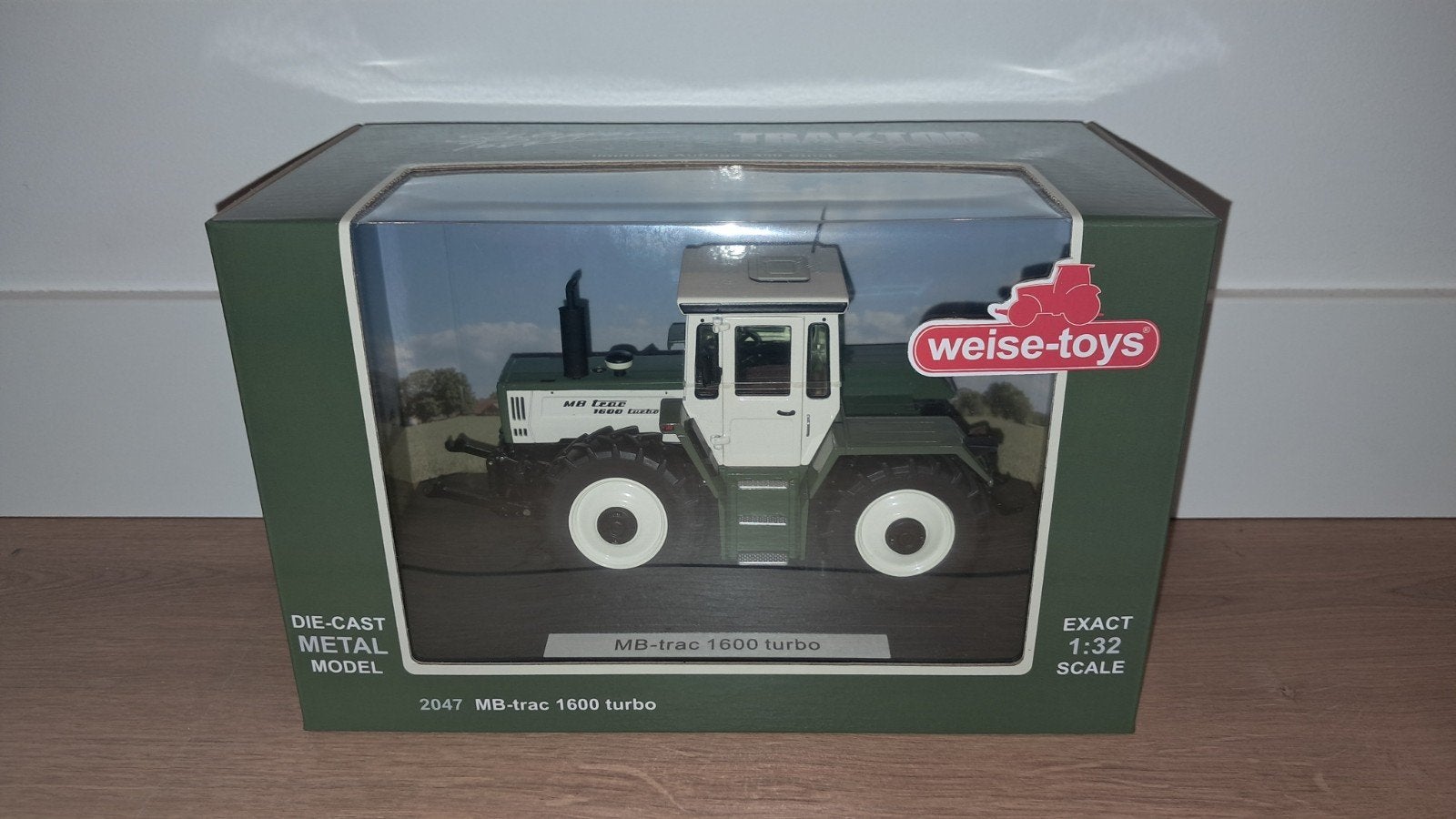 Weise Toys MB-trac 1600 Schlepper Post, Hobby en Vrije tijd, Modelauto's | 1:32, Ophalen of Verzenden, Nieuw, Tractor of Landbouw