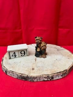 Yorkshire Terrier beeldjes-opbrengst voor de club, Ophalen of Verzenden, Gebruikt, Dier