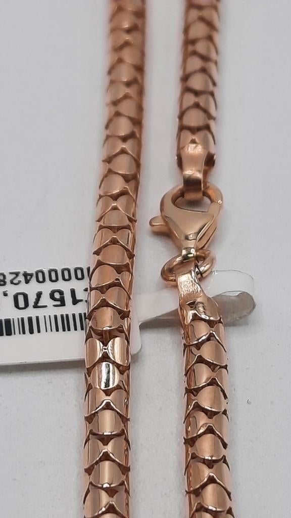 gouden fantasie ketting 14kt, Www.bredajuwelier.nl, Nieuw, Ophalen of Verzenden, Www.bredajuwelier.nl