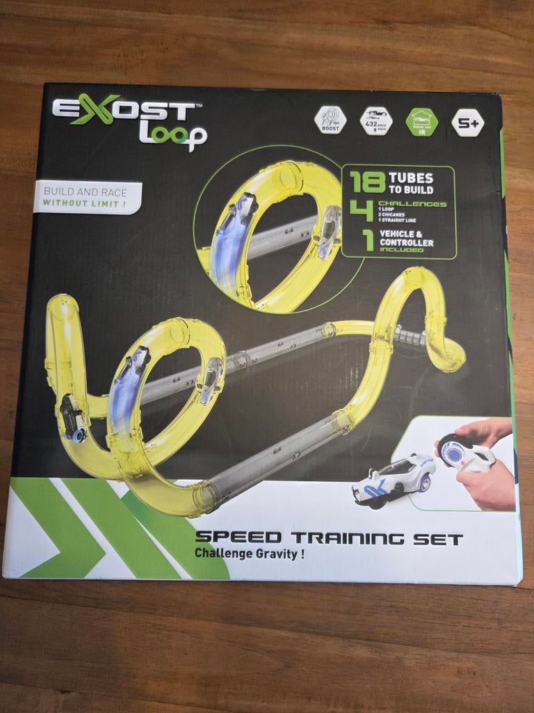 Exost Loop Racebaan met Looping, Kinderen en Baby's, Speelgoed | Racebanen, Ophalen of Verzenden