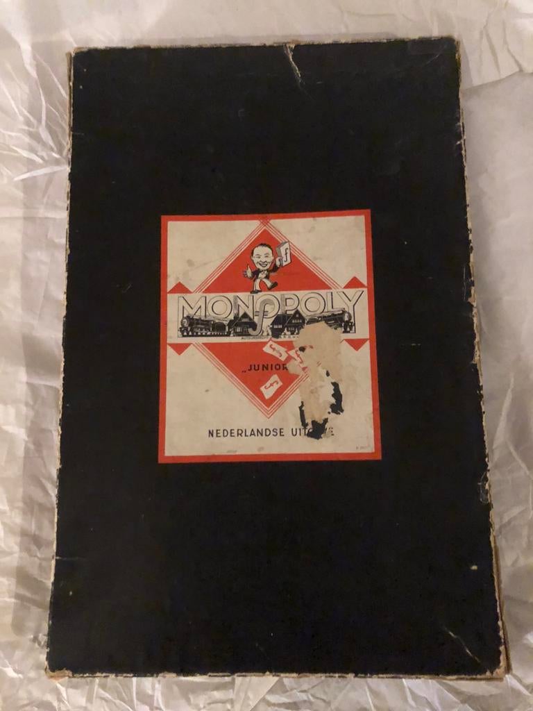 Monopolie junior uit 1941, Drie of vier spelers, Ophalen, Gebruikt