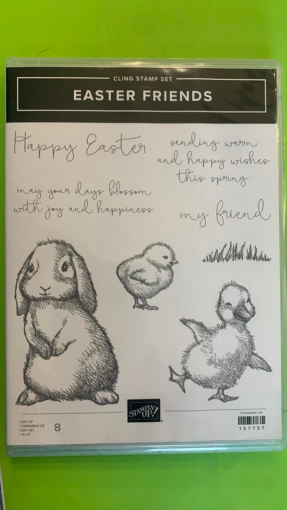 Easter Friends Stempelset Stampin Up NIEUW, Ophalen of Verzenden, Nieuw, Overige typen, Overige merken