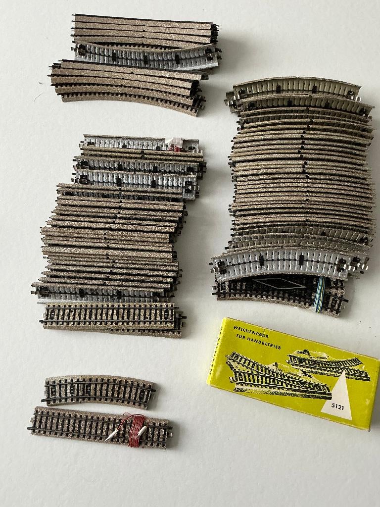 Märklin rails, Wisselstroom, Gebruikt, Rails, Ophalen of Verzenden