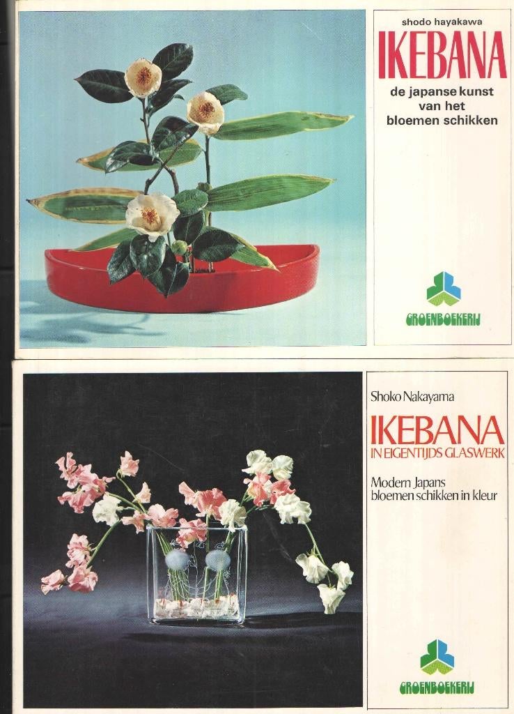Ikebana 2 titels - Shoko Nakayama, Gelezen, Shoko Nakayama, Ophalen of Verzenden, Overige onderwerpen