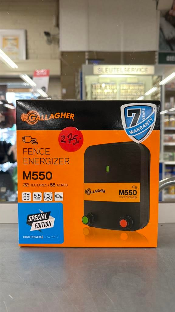 Gallagher M550 lichtnetapparaat *NIEUW*, Dieren en Toebehoren, Stalling en Weidegang, Weidegang
