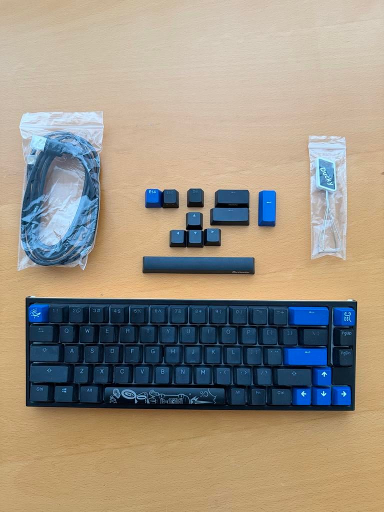 Ducky One 2 SF - Cherry MX Brown, Computers en Software, Toetsenborden, Gebruikt, Gaming toetsenbord, Ophalen of Verzenden, Qwerty