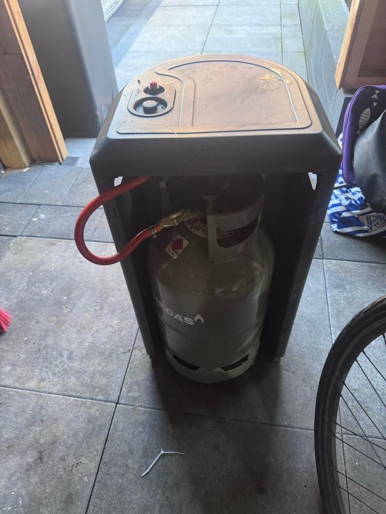 Gaskachel - Directe warmte voor binnen en buiten!, Huis en Inrichting, Kachels, Gebruikt, Gas, Ophalen of Verzenden, Vrijstaand