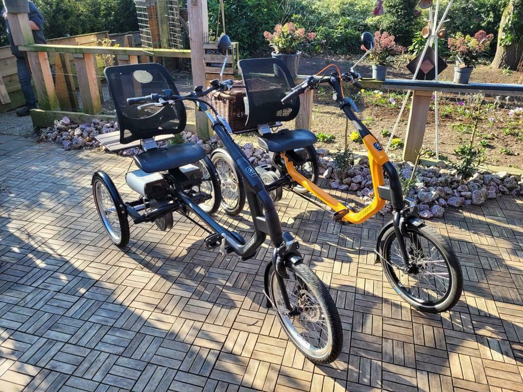 DRIEWIELFIETSEN van Raam en Huka- Nieuw en Gebruikt, Fietsen en Brommers, Fietsen | Driewielfietsen, Ophalen of Verzenden, Zo goed als nieuw