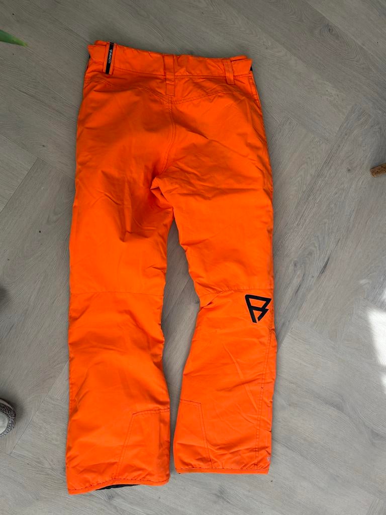 Brunotti skibroek oranje - Maat S, Ophalen of Verzenden, Zo goed als nieuw, Maat 46 (S) of kleiner, Broek