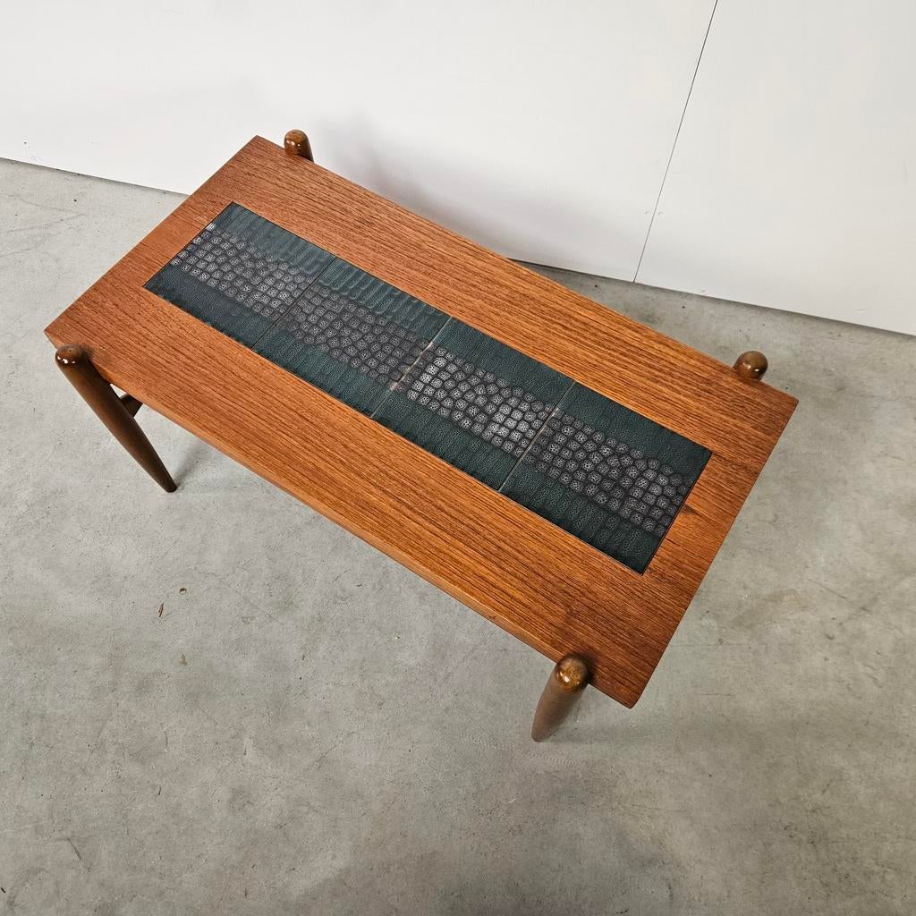 Vintage kleine salontafel/bijzettafel, Ophalen of Verzenden, Huis en Inrichting