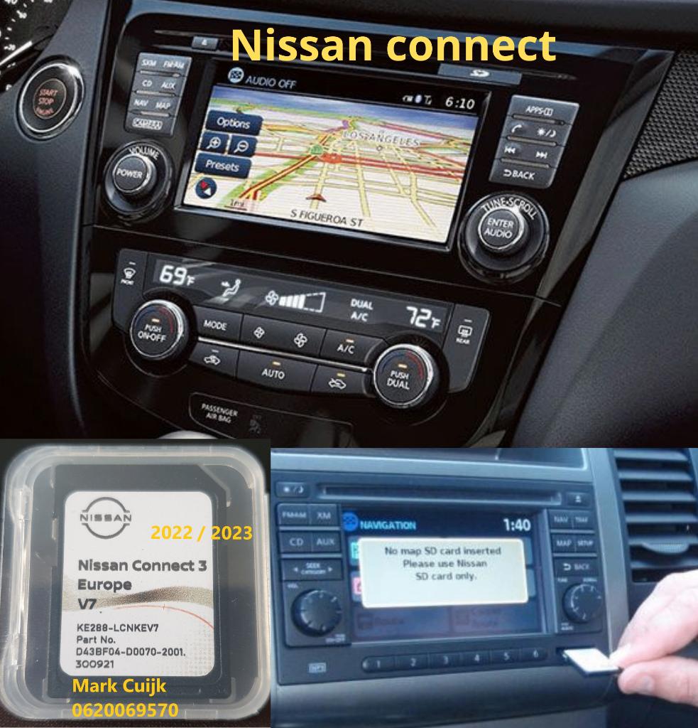 Nissan Connect 1, 2,3 navigatie update SD kaart EU 2023, Computers en Software, Navigatiesoftware, Nissan connect, Heel Europa