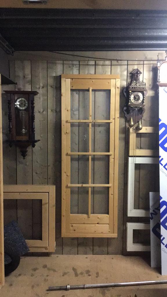 Groot raam met plexiglas losse roede, Info@houthandelbulling.nl, Nieuw, Ophalen of Verzenden, 6702 pc