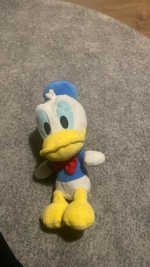 Donald duck knuffel, Ophalen of Verzenden, Zo goed als nieuw