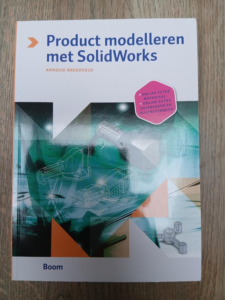 Product modelleren met SolidWorks van Arnoud Breedveld, Nieuw, Ophalen of Verzenden, Arnoud Breedveld, Bouwkunde