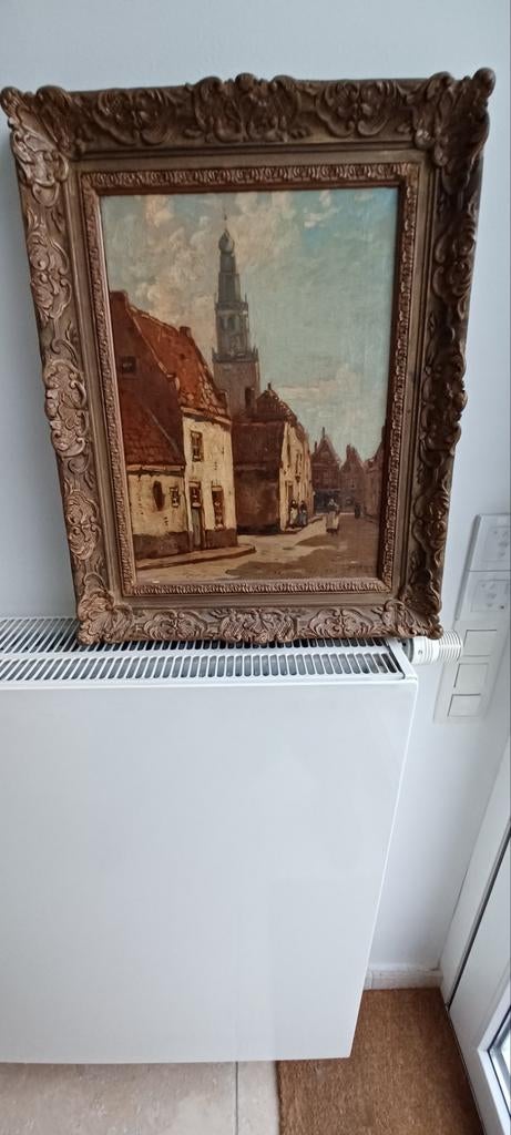Schilderij van Gerard Hageman te koop, Antiek en Kunst, Kunst | Schilderijen | Klassiek, Ophalen of Verzenden