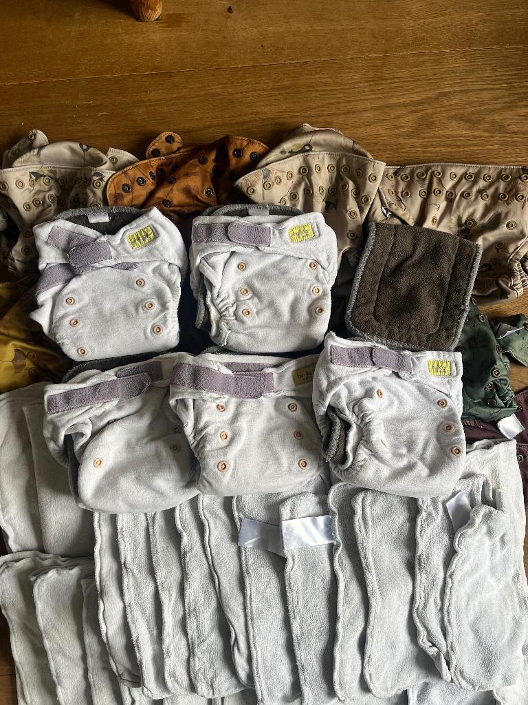 Wasbare luiers Elskbar en huda nachtluier, Ophalen of Verzenden, Zo goed als nieuw, Overige typen, Overige merken