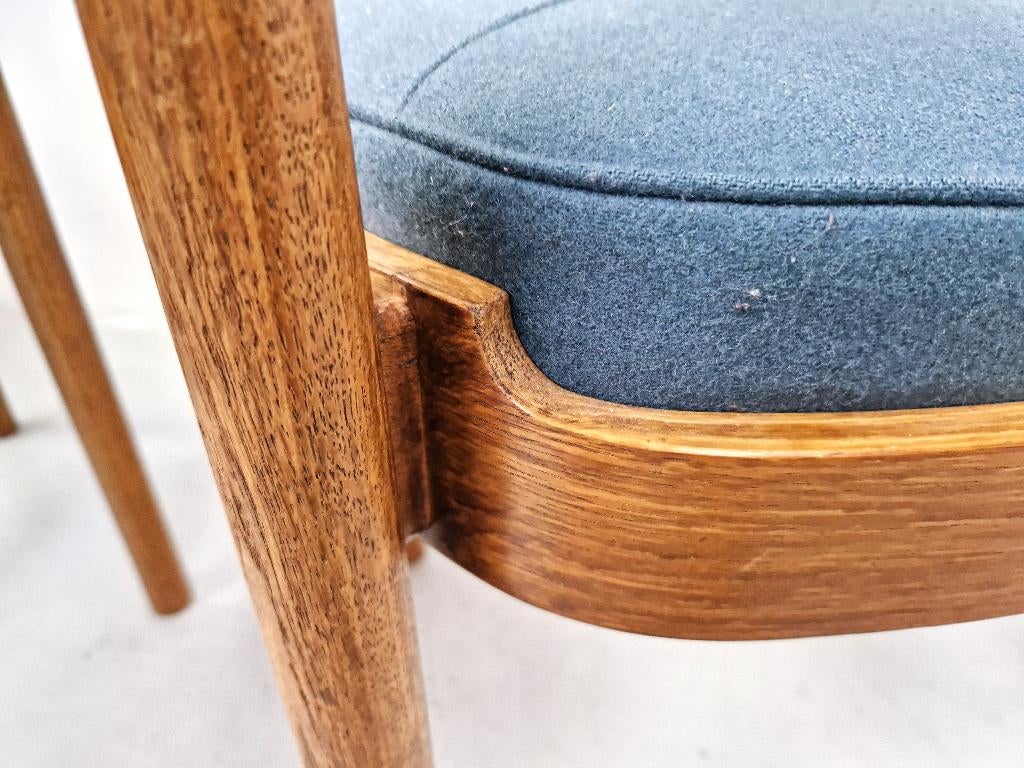 Set Vintage Stoelen Henning Munch Møbler M40, Huis en Inrichting, Stoelen, Ophalen, Gebruikt, Twee, -