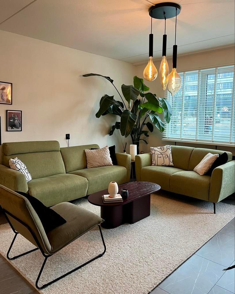 Luxe IN.HOUSE Designbank met Relaxfunctie - Zo Goed Als Nieu, Driepersoons, Ophalen of Verzenden, Zo goed als nieuw, Rechte bank