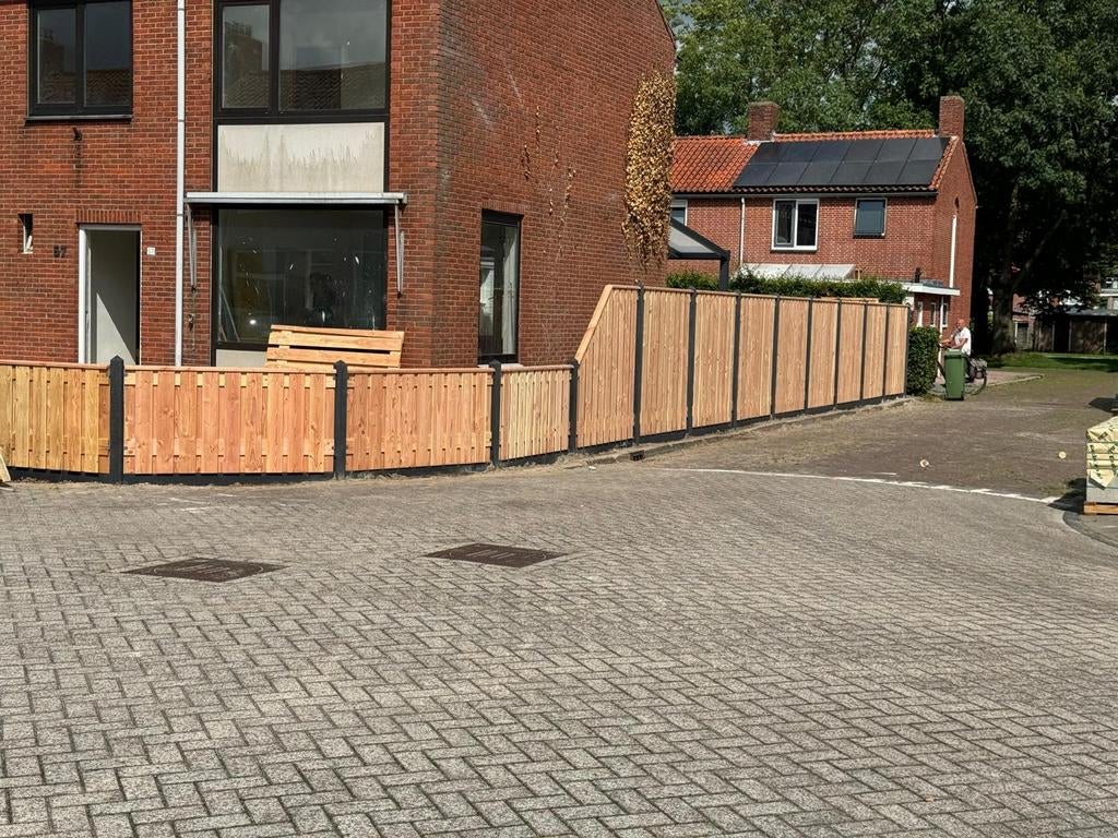 Schutting plaatsen begint v.a 90€ p/m incl plaatsen, Ophalen, 1 tot 2 meter, Minder dan 3 meter, Nieuw