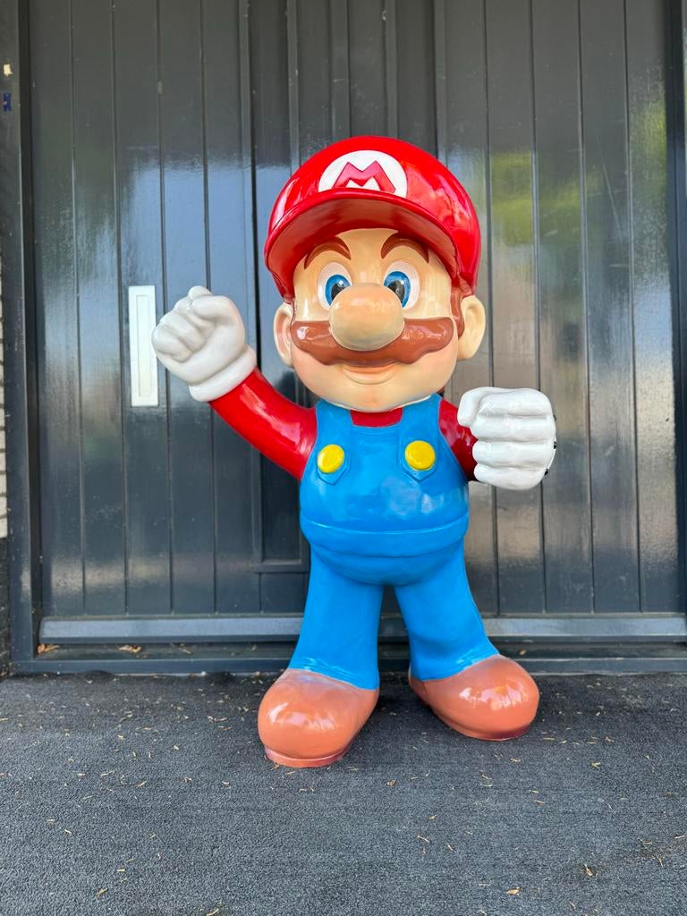 Grote Mario Beeld  Decoratie XXL, Verzamelen, Beelden en Beeldjes, Ophalen, Gebruikt, Fantasy