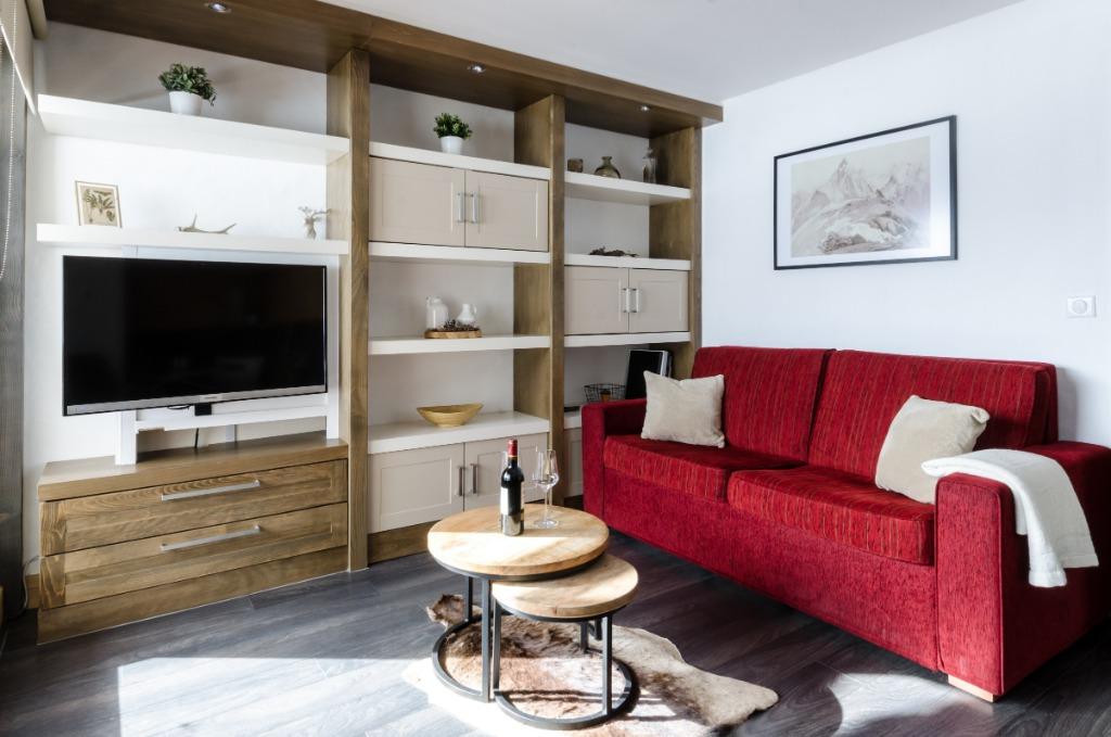 Ski-in Ski-out 4 persoons appartement Vallandry  / Les Arcs, Vakantie, Internet, Appartement, In wintersportgebied, Dorp