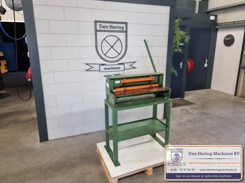 Guillotineschaar knipschaar knipbank plaatschaar JORG schaar, Doe-het-zelf en Verbouw, Gereedschap | Overige machines, Gebruikt