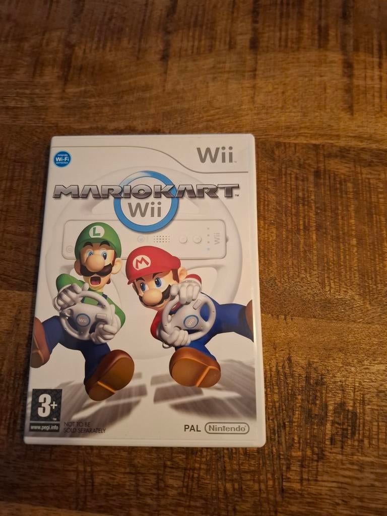 Nintendo wii Mariokart, Ophalen of Verzenden, Zo goed als nieuw, Sport, 3 spelers of meer