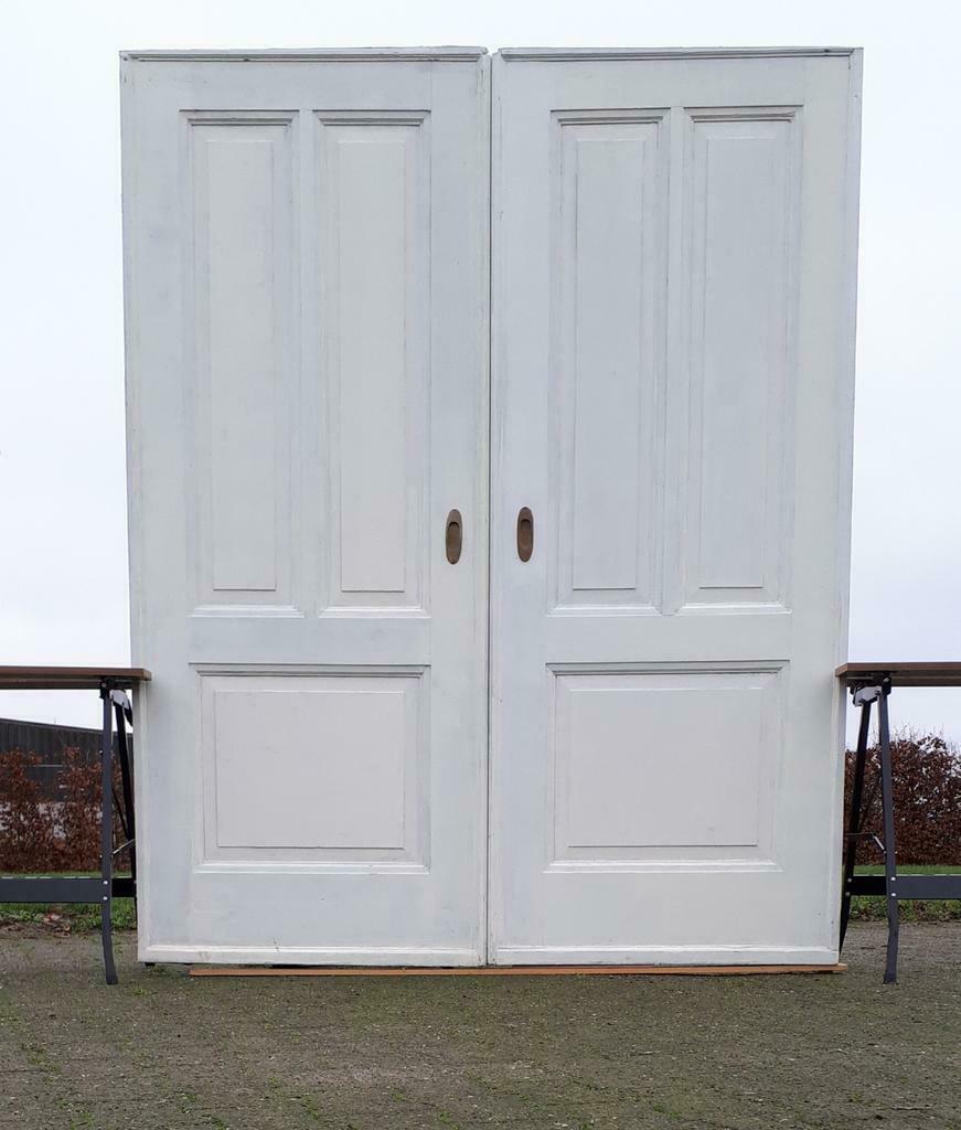 oude antieke En Suite schuifdeuren paneeldeuren Ensuite, Ophalen, Gebruikt, Hout, Binnendeur