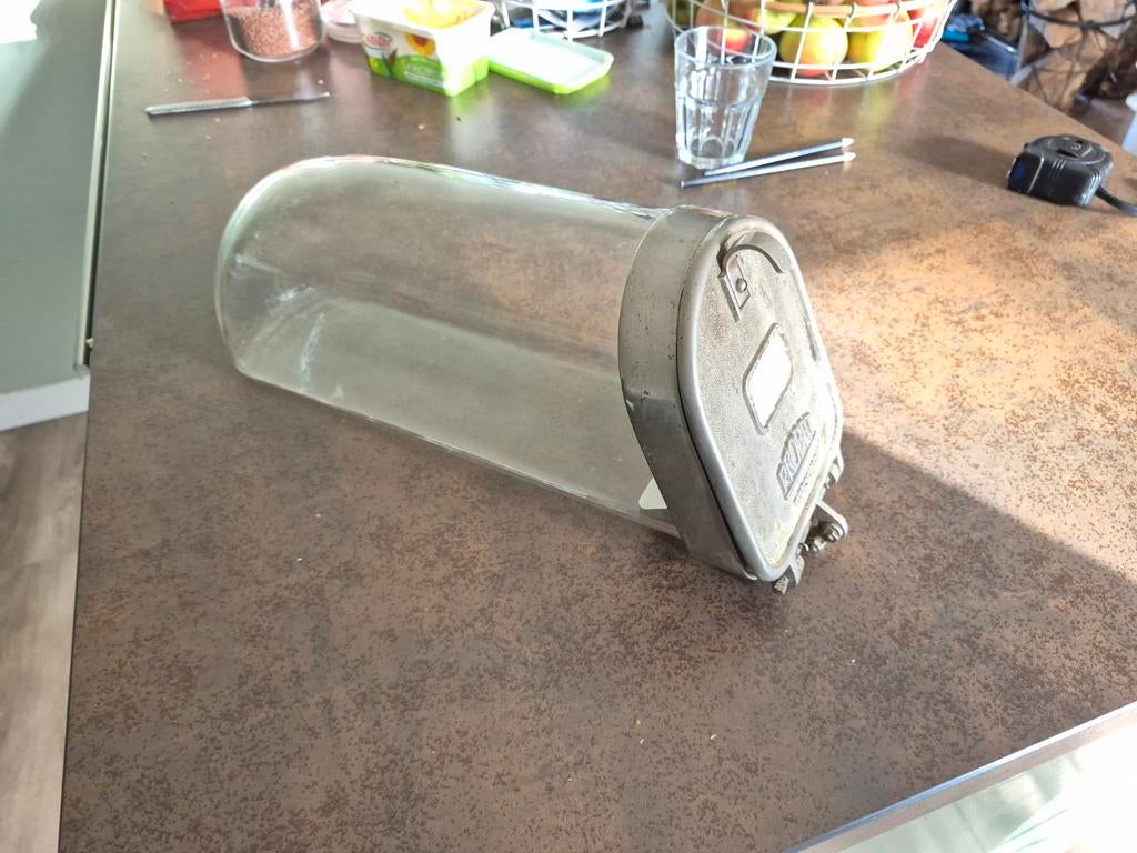 Antieke Probat Snoeppot - Glazen Pot, Antiek en Kunst, Ophalen of Verzenden