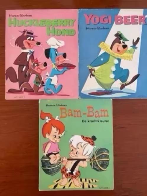 3 Happy boekjes Hanna Barbera, Boeken, Ophalen of Verzenden, Gelezen, 2 tot 3 jaar