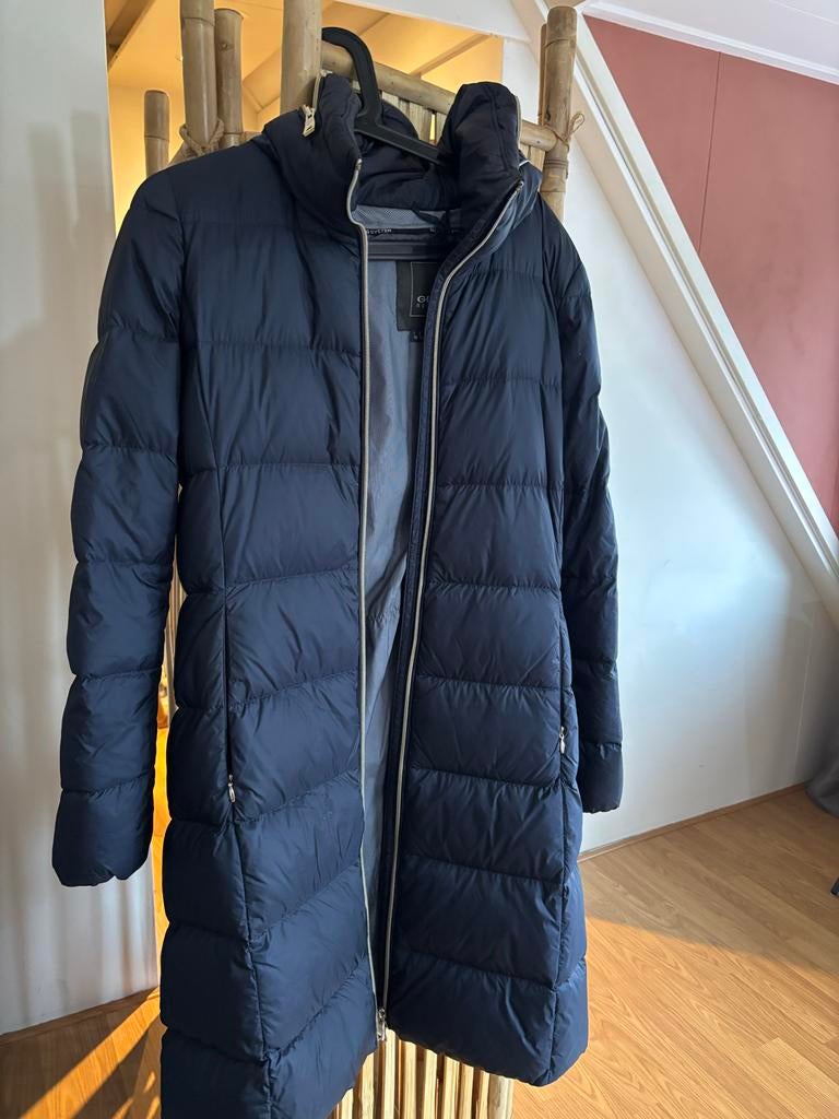 Geox blauwe jas - maat S, zo goed als nieuw, Ophalen of Verzenden, Zo goed als nieuw, Maat 36 (S), Blauw