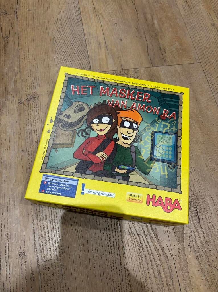 Het Masker van Amon Ra - Zo goed als nieuw & Compleet!, Hobby en Vrije tijd, Gezelschapsspellen | Bordspellen, Ophalen of Verzenden