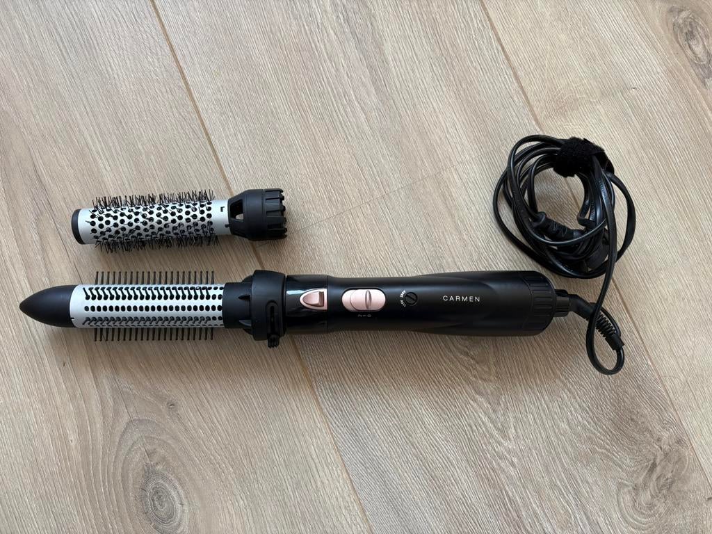 Föhnborstel Carmen DC5250, Ophalen of Verzenden, Zo goed als nieuw, Krultang of Stijltang