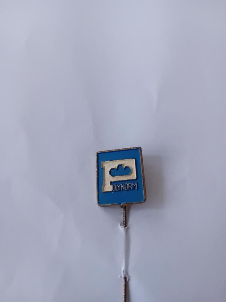 Pin - POLYNORM - Bunschoten, Verzamelen, Ophalen of Verzenden, Zo goed als nieuw, Merk, Speldje of Pin