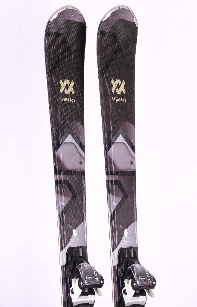 147 dames ski's VOLKL FLAIR 76 ELITE, black/gold, Overige merken, 140 tot 160 cm, Gebruikt, Ophalen of Verzenden