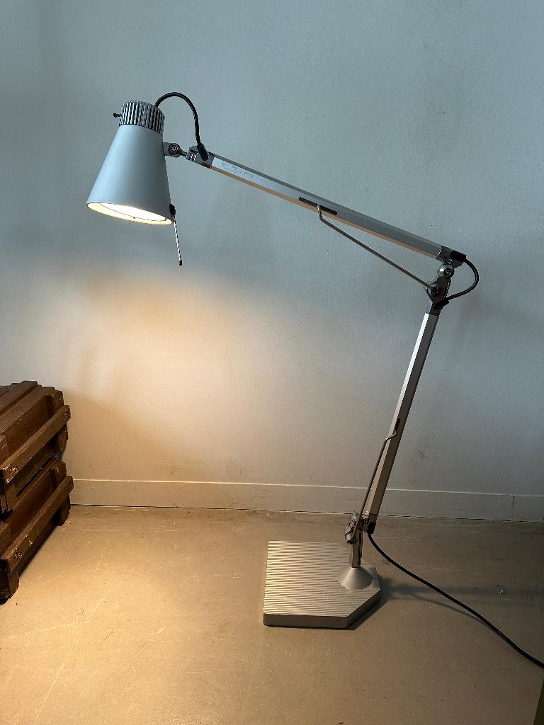 Partij vintage design metalen Erco architectenlampen Germany, Ophalen, Gebruikt, -, -