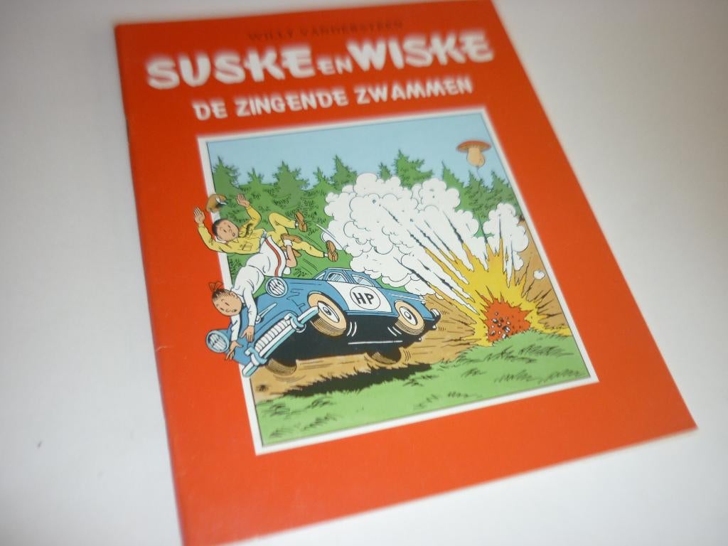 Willy Vandersteen: Suske en Wiske: de Zingende Zwammen, Boeken, Stripboeken, Eén stripboek, Ophalen of Verzenden, Gelezen