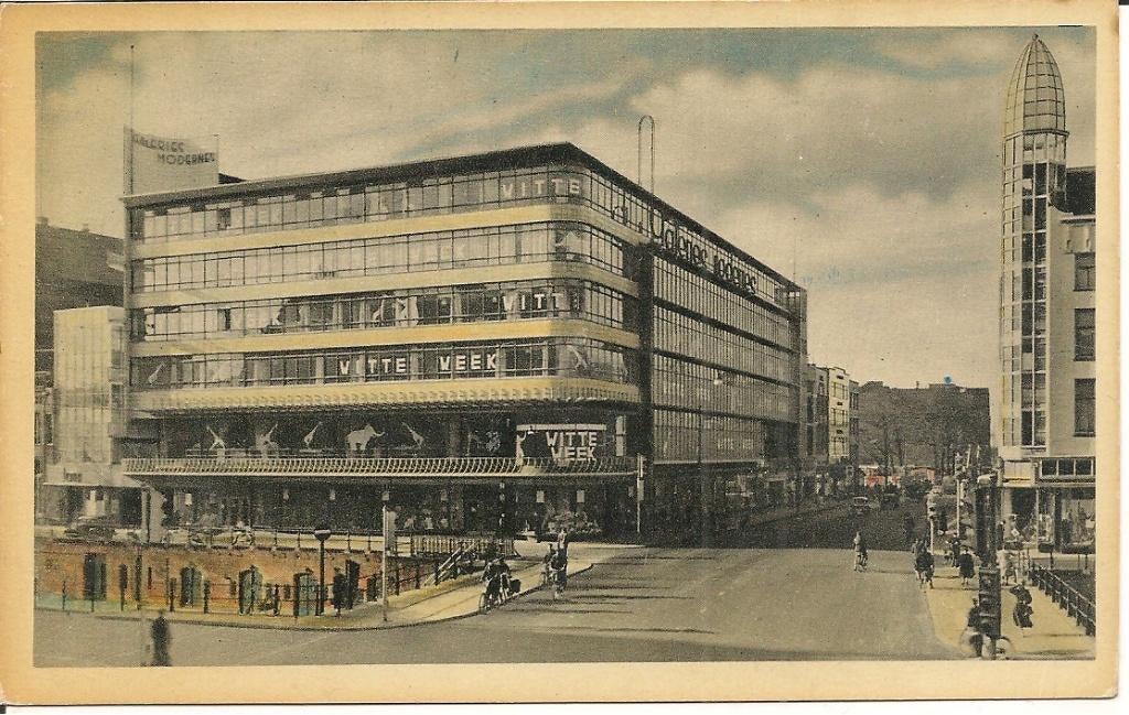 Utrecht Viesstraat., Verzamelen, Ophalen of Verzenden, 1940 tot 1960, Ongelopen, Utrecht