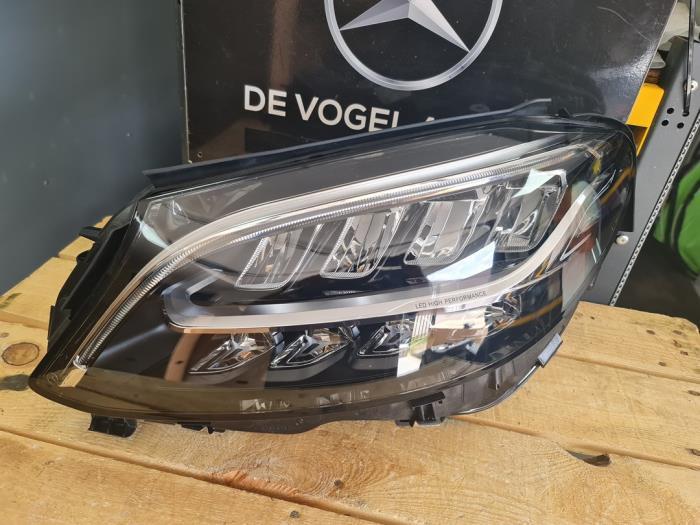 Koplamp links van een Mercedes C-Klasse, Gebruikt, -, Ophalen of Verzenden, -