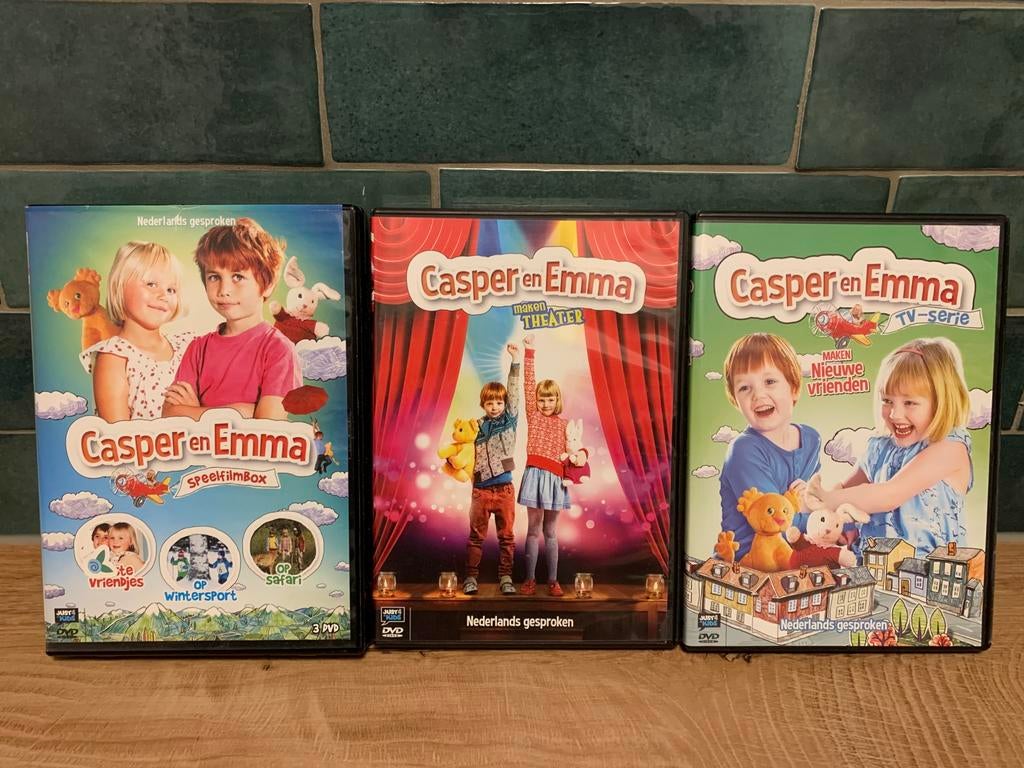 Dvd’s Casper en Emma, Alle leeftijden, Ophalen of Verzenden, Zo goed als nieuw, Film
