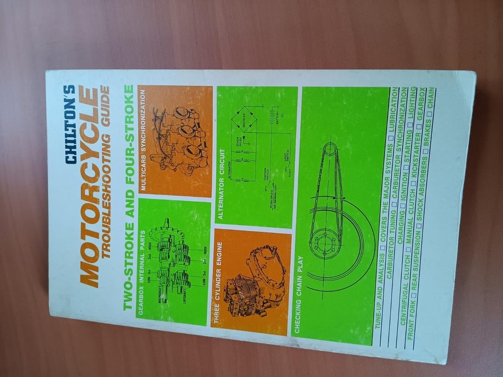 Motorcycle two-stroke and four stroke, Ophalen of Verzenden