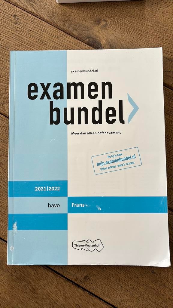 havo Frans 2021/2022, Boeken, Ophalen of Verzenden, Zo goed als nieuw, HAVO, Frans