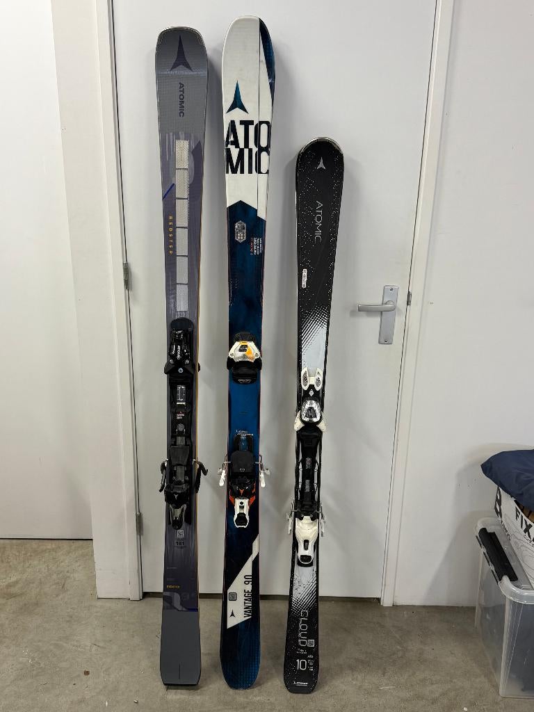 Skiën - Atomic, Ophalen, 160 tot 180 cm, Overige typen, Zo goed als nieuw