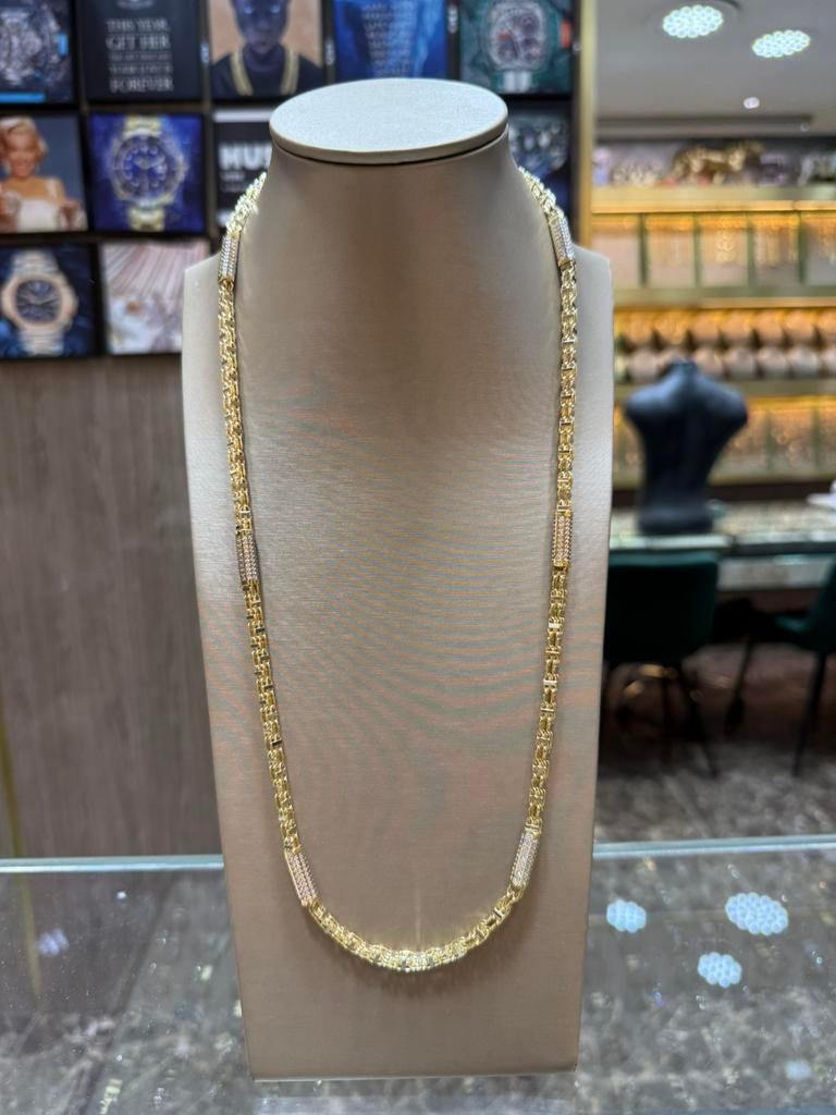 18KT Goud - 41 Gram - Ketting - MAGNUM, Sieraden, Tassen en Uiterlijk, Kettingen, Ophalen, Nieuw, Goud, Goud
